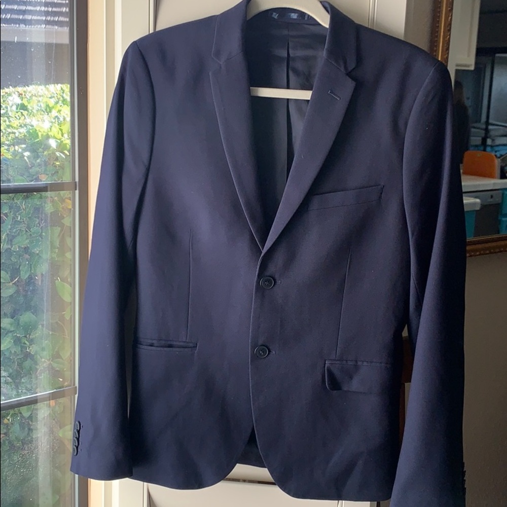 Navy Blue H&M Blazer